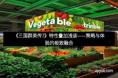 《三国群英传7》特性叠加浅谈——策略与体验的极致融合